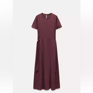 Zara flowy midi dress